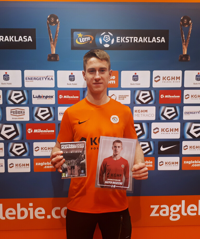 Kacper Bieszczad Zawodnikiem Stycznia 2019! Kacper Bieszczad Zawodnikiem Stycznia 2019!