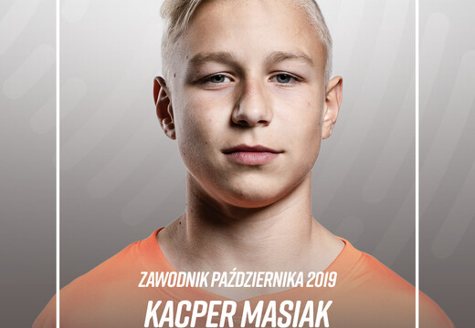 Kacper Masiak Zawodnikiem Października! 