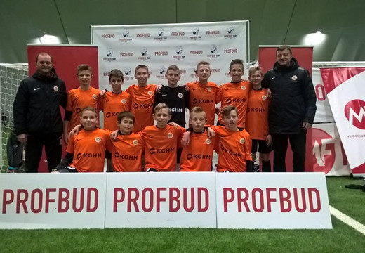 II miejsce w Międzynarodowym Turnieju Piłkarskim "Profbud Cup 2017" - drużyna U 13.