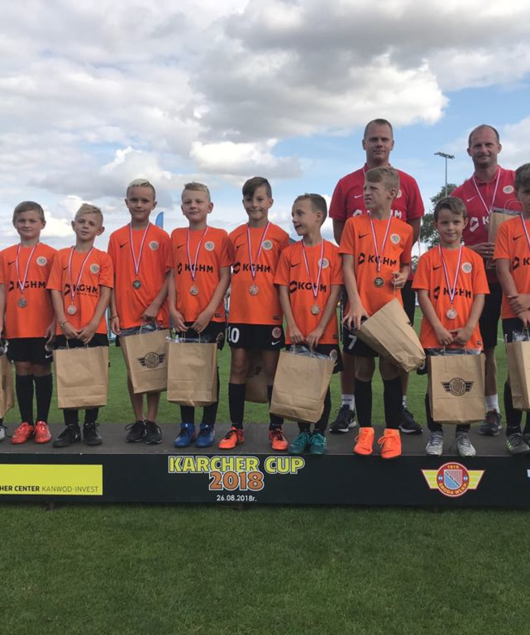 Podium na turnieju Kärcher Cup Podium na turnieju Kärcher Cup