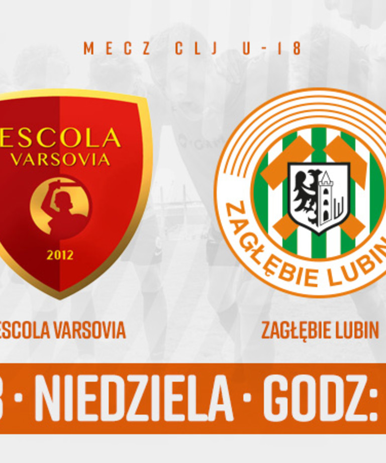 Wygrana z Escolą Varsovia w CLJ U-18 Wygrana z Escolą Varsovia w CLJ U-18