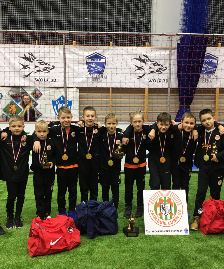 Zespół U-10 wygrał międzynarodowy turniej Wolf Cup 