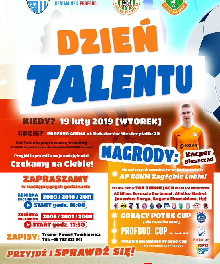 „Dzień Talentu” z Beniaminkiem PROFBUD Krosno „Dzień Talentu” z Beniaminkiem PROFBUD Krosno
