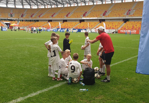 Zespół U-10 na Jaga Cup