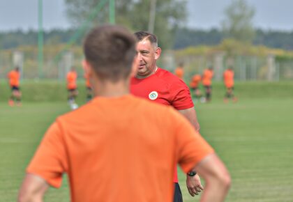 Trening juniorów starszych w obiektywie