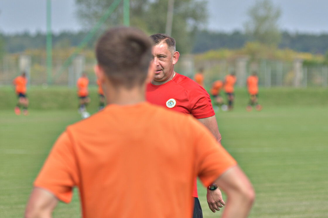 Trening juniorów starszych w obiektywie