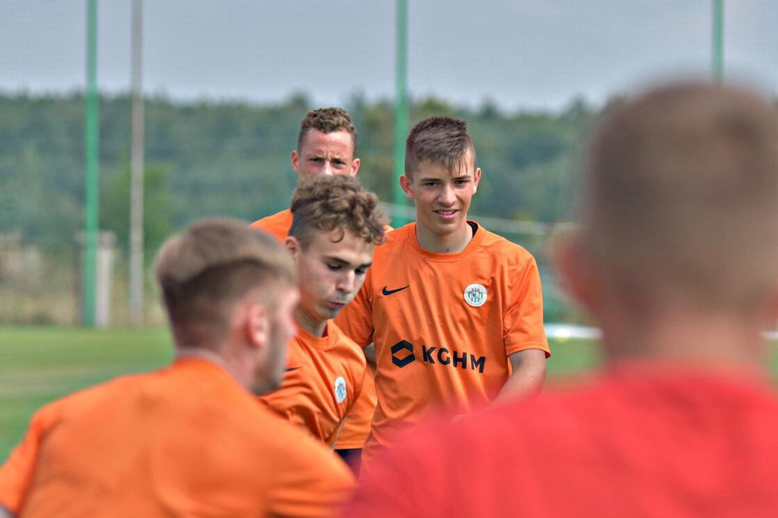 Trening juniorów starszych w obiektywie Trening juniorów starszych w obiektywie