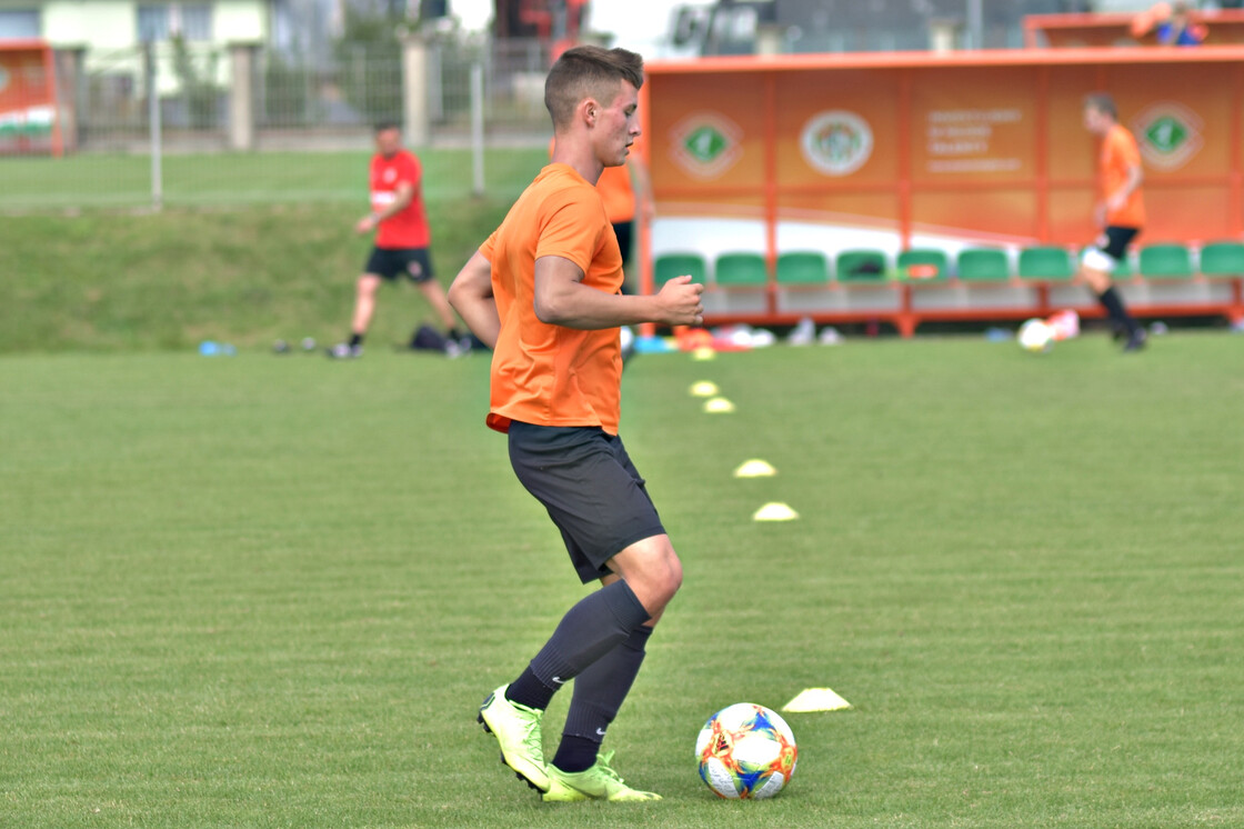 Trening juniorów starszych w obiektywie