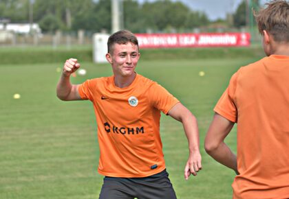 Trening juniorów starszych w obiektywie