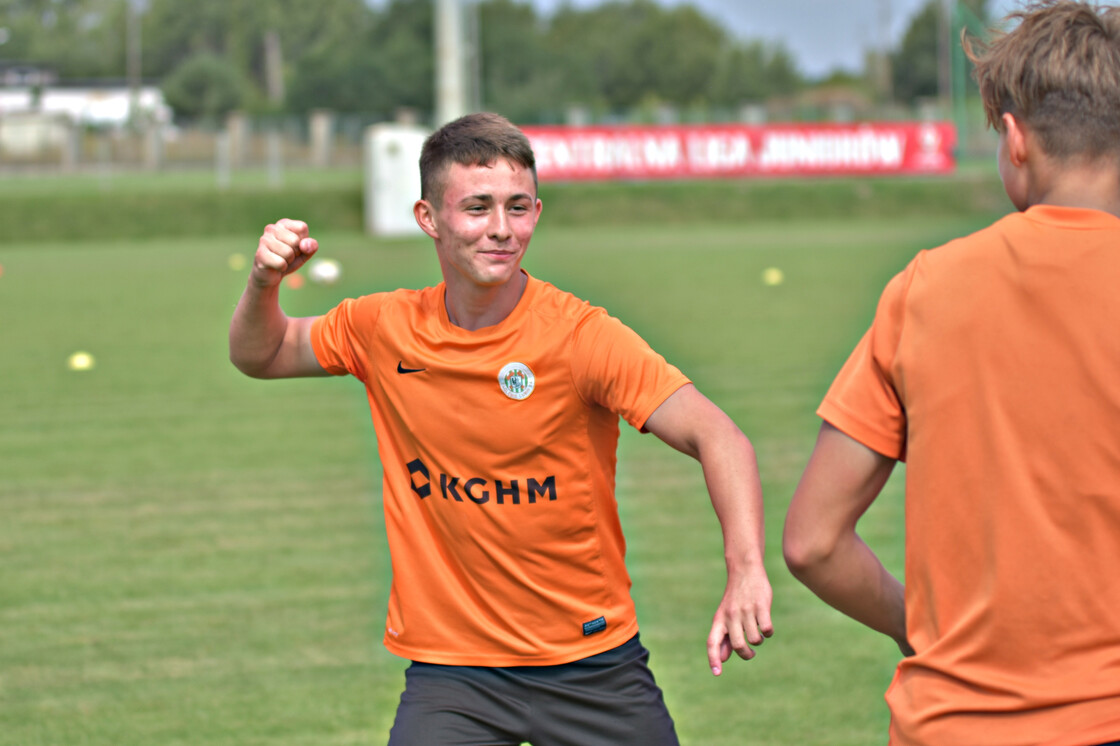 Trening juniorów starszych w obiektywie