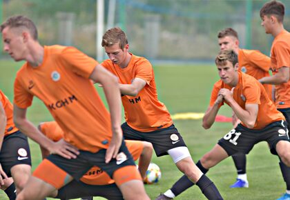 Trening juniorów starszych w obiektywie