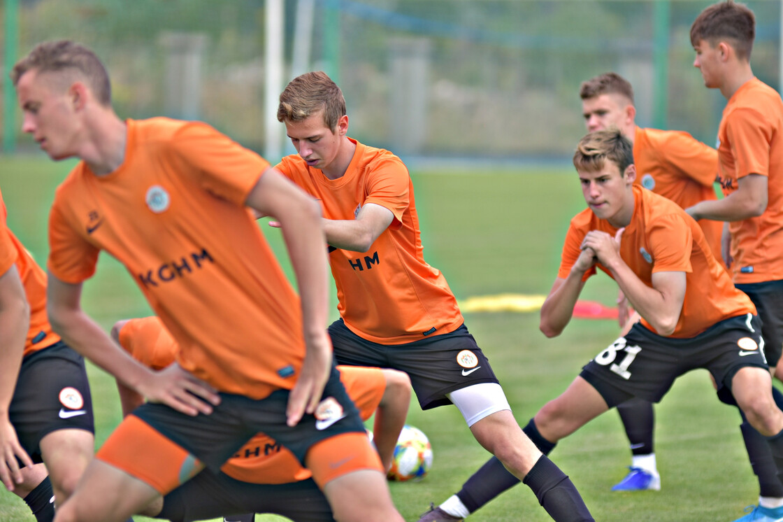 Trening juniorów starszych w obiektywie