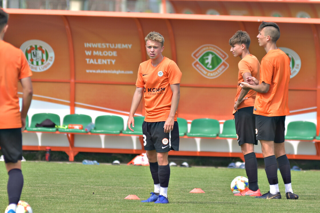 Trening juniorów starszych w obiektywie