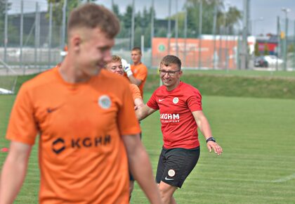 Trening juniorów starszych w obiektywie