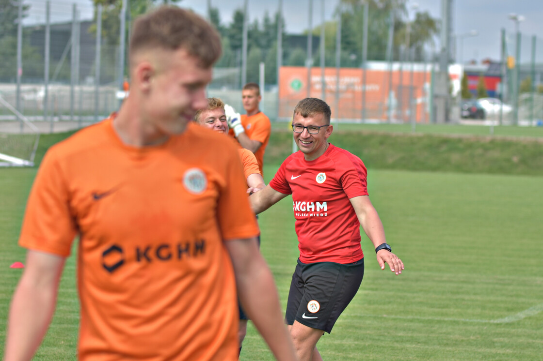 Trening juniorów starszych w obiektywie