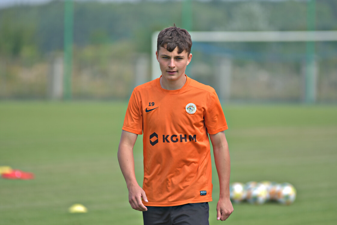 Trening juniorów starszych w obiektywie