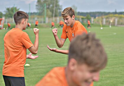 Trening juniorów starszych w obiektywie