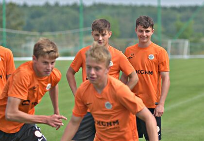 Trening juniorów starszych w obiektywie