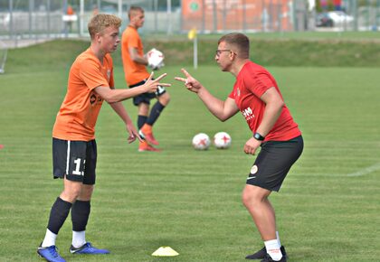 Trening juniorów starszych w obiektywie