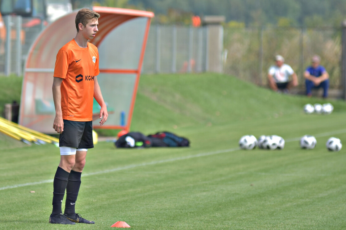 Trening juniorów starszych w obiektywie