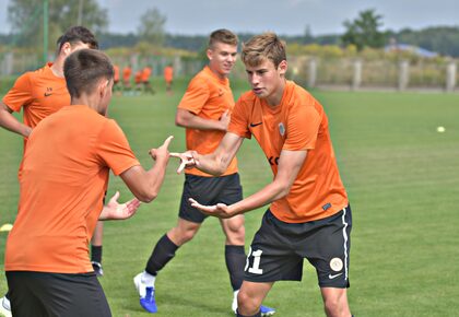 Trening juniorów starszych w obiektywie