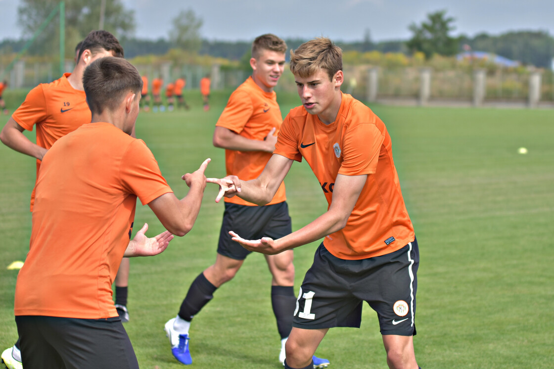 Trening juniorów starszych w obiektywie