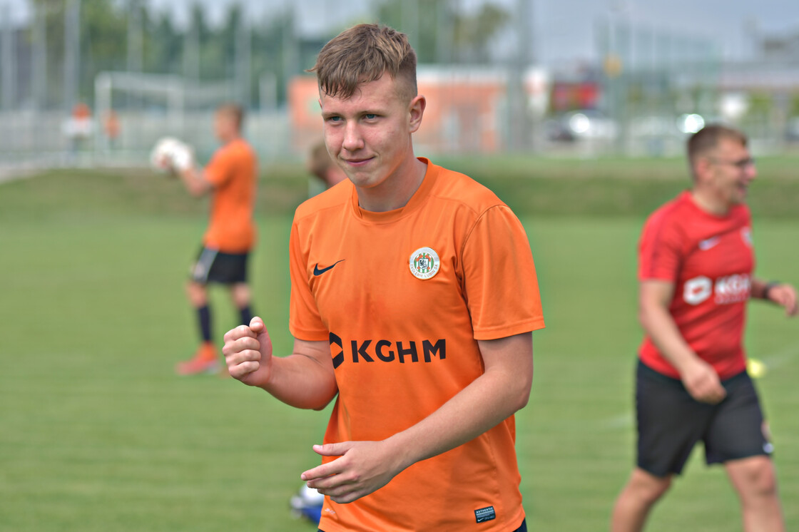 Trening juniorów starszych w obiektywie