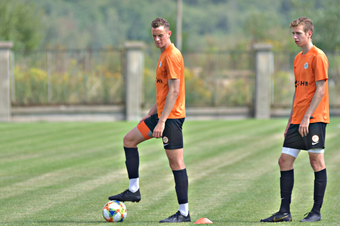 Trening juniorów starszych w obiektywie