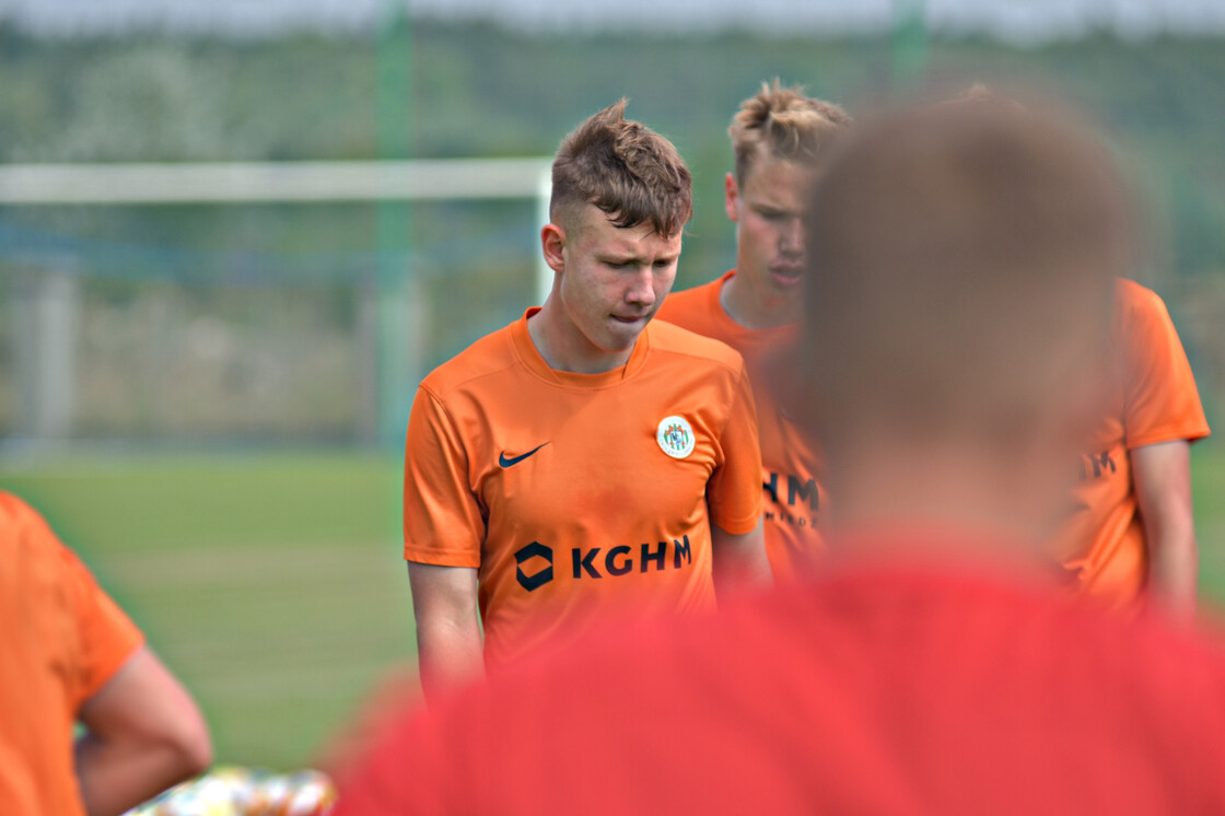 Trening juniorów starszych w obiektywie