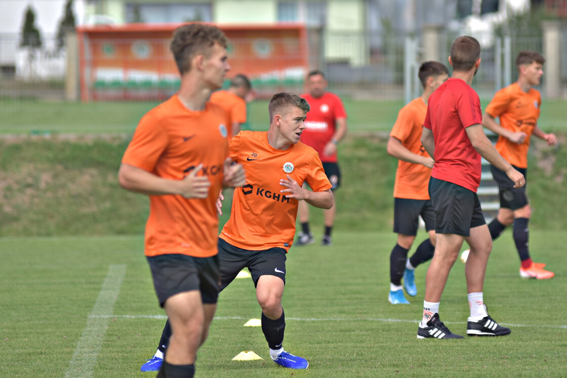 Trening juniorów starszych w obiektywie