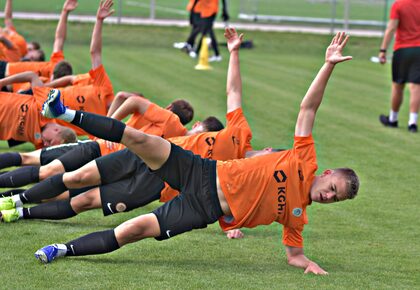 Trening juniorów starszych w obiektywie