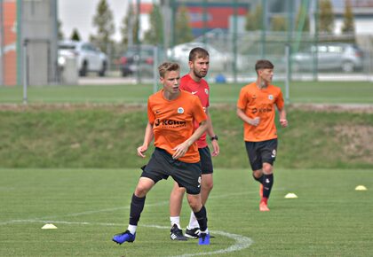 Trening juniorów starszych w obiektywie