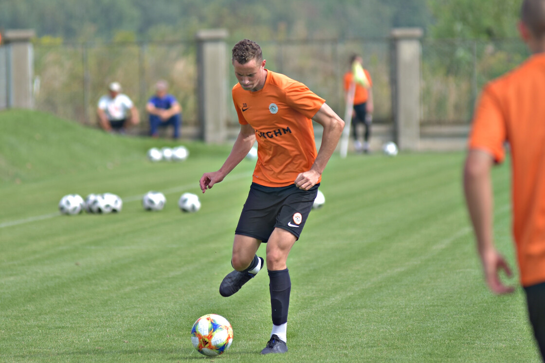 Trening juniorów starszych w obiektywie