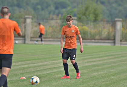 Trening juniorów starszych w obiektywie