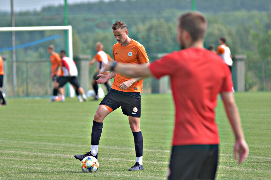 Trening juniorów starszych w obiektywie