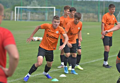 Trening juniorów starszych w obiektywie