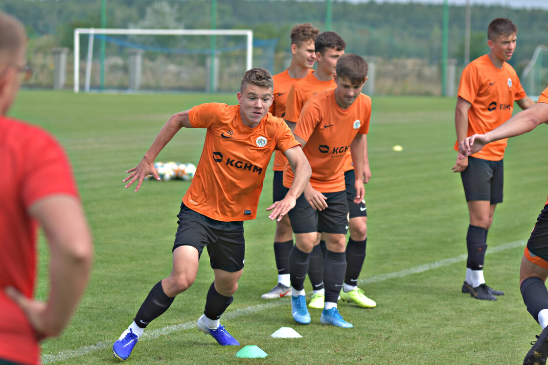 Trening juniorów starszych w obiektywie