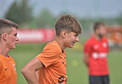 Trening juniorów starszych w obiektywie