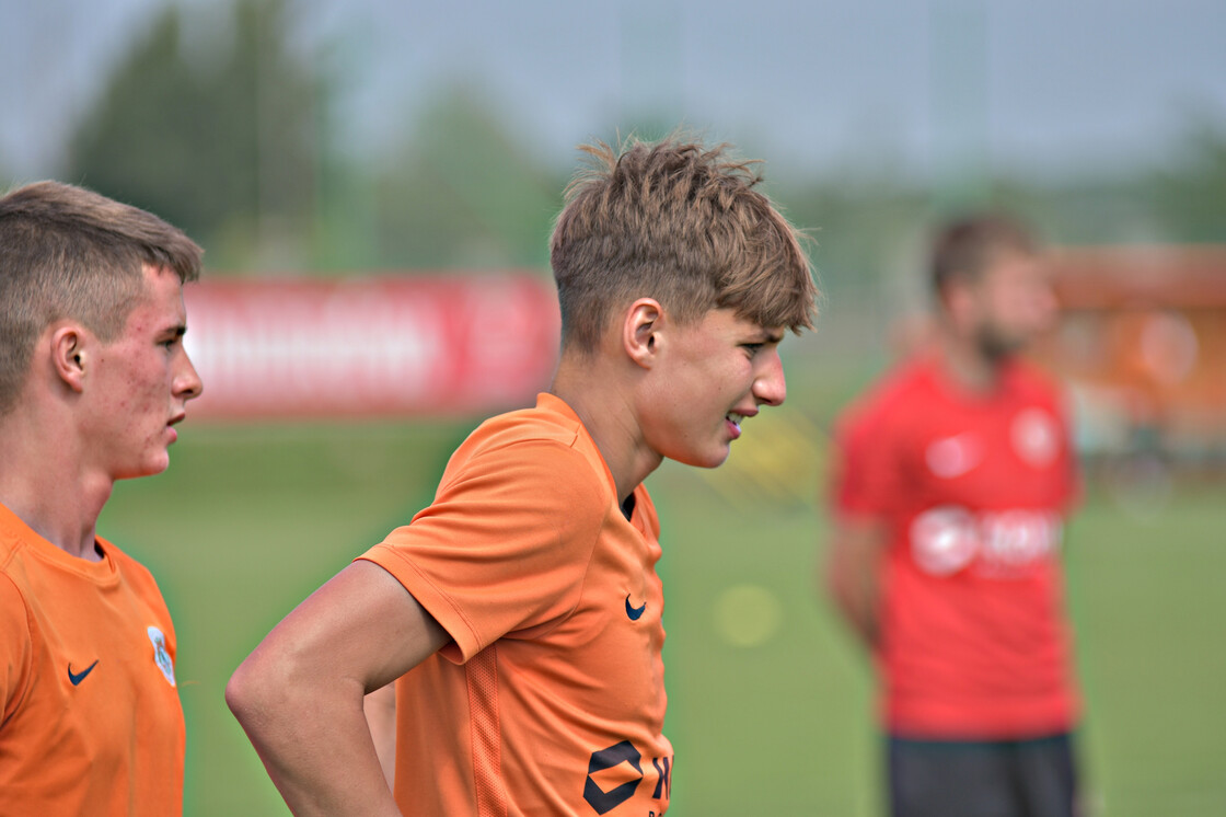 Trening juniorów starszych w obiektywie