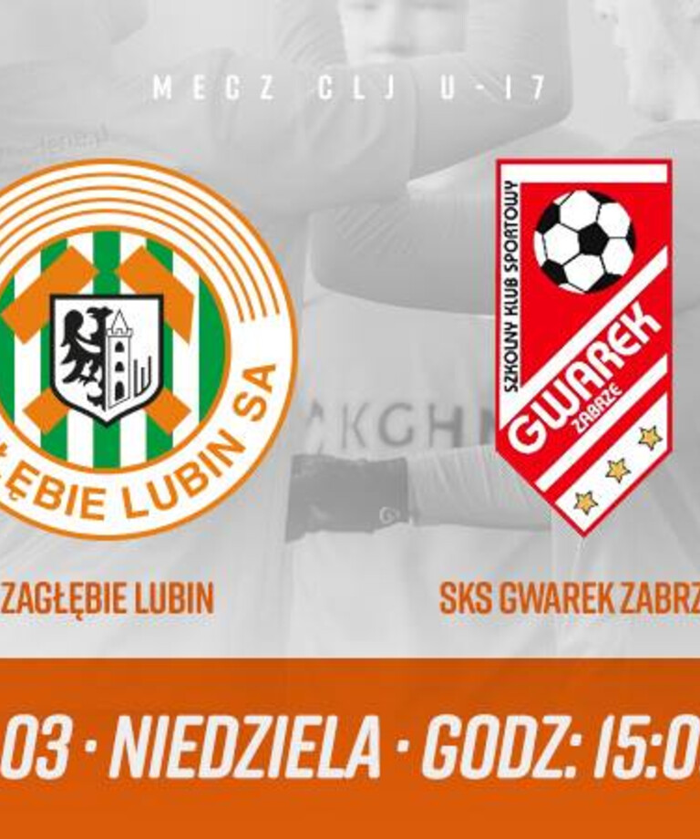 U-17: Pewna wygrana z Gwarkiem Zabrze U-17: Pewna wygrana z Gwarkiem Zabrze