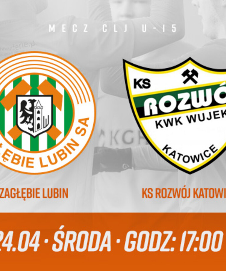 Bez punktów w meczu CLJ U-15