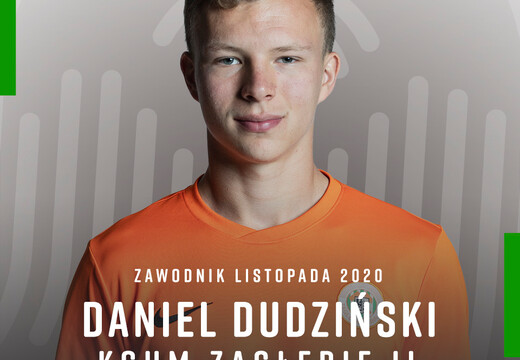 Daniel Dudziński Zawodnikiem Miesiąca! 