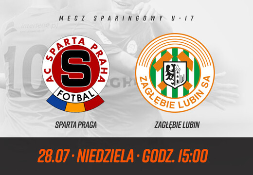 Sparing juniorów młodszych ze Spartą Praga