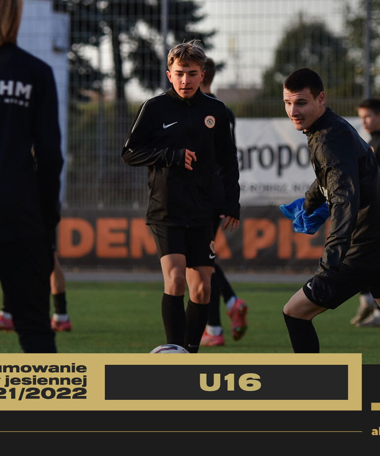 Zespół U-16 | Podsumowanie jesieni Zespół U-16 | Podsumowanie jesieni