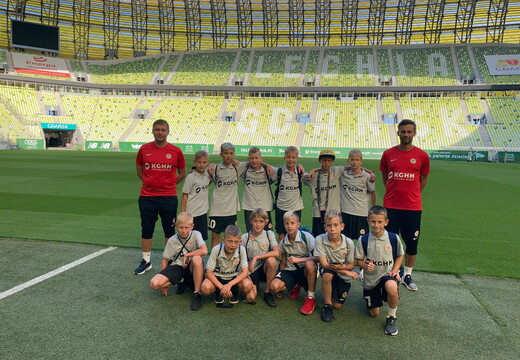 U-11 Miedziana zagrała w Deyna Cup