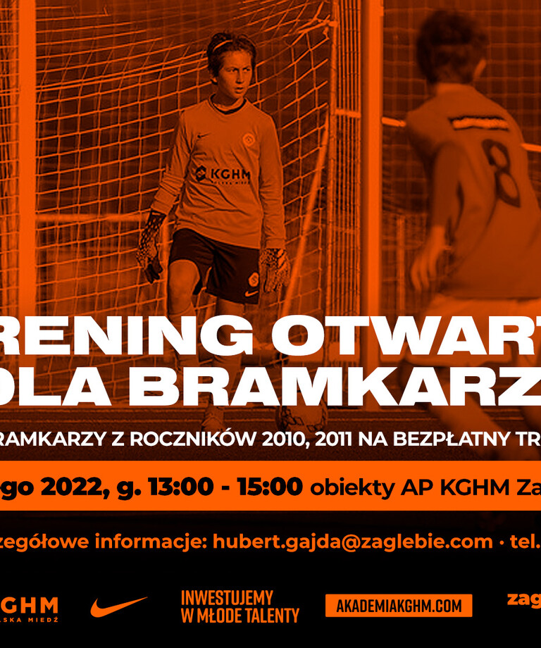 Trening otwarty dla bramkarzy