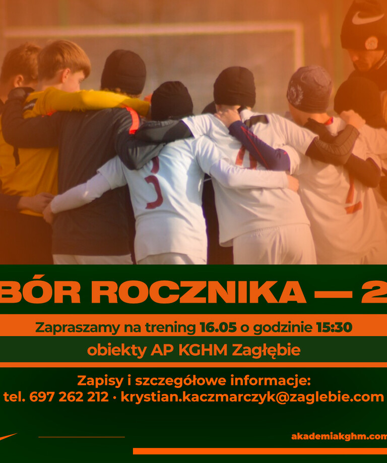 Zapraszamy na trening otwarty rocznika 2011!