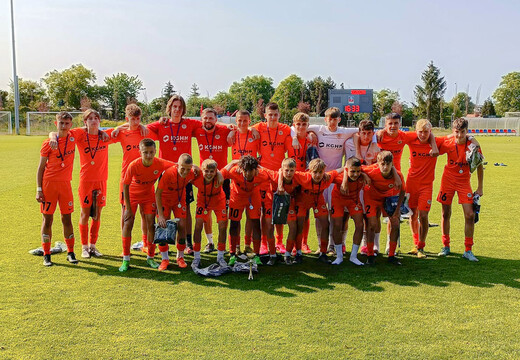 II miejsce zespołu U-14 na turnieju w Szczecinie