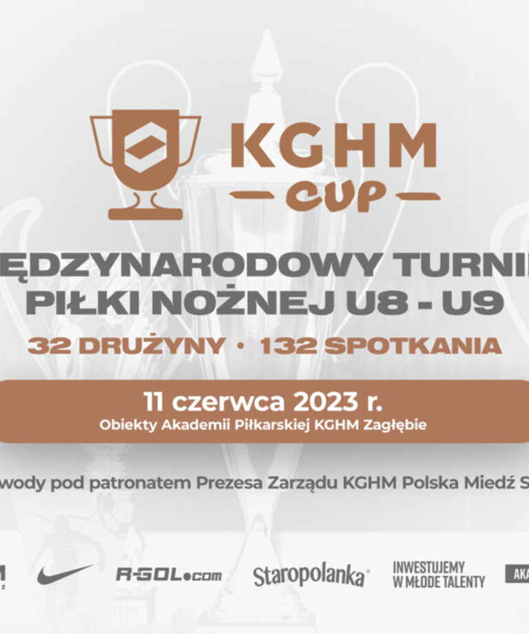 Przed nami kolejna edycja turnieju KGHM Cup Przed nami kolejna edycja turnieju KGHM Cup