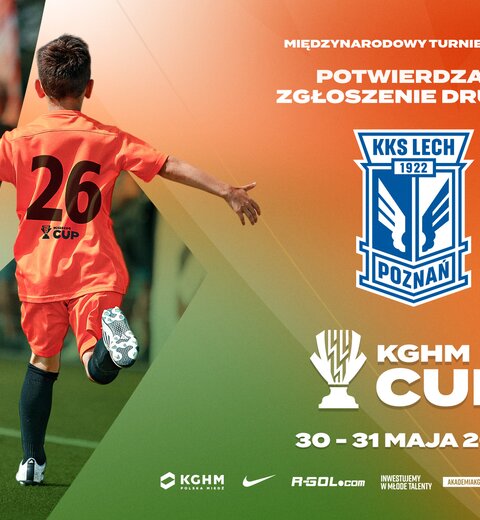 Lech Poznań weźmie udział w turnieju KGHM CUP!